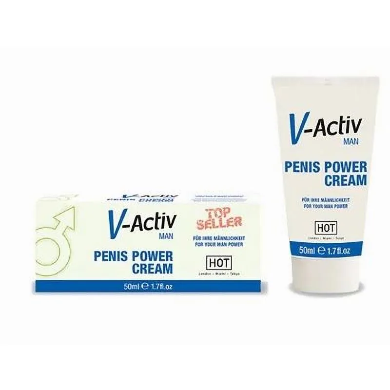Creme para o Pénis V-Activ HOT 50 ml