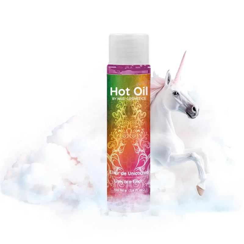 Elixir de Massagem Efeito Calor Aroma Unicórnio Nuei 100 ml