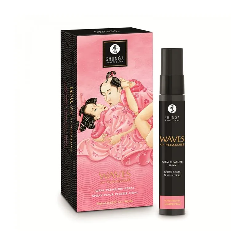 Spray Oral Sabor Melancia Waves of Pleasure Shunga 20 ml — vista 2 de 3