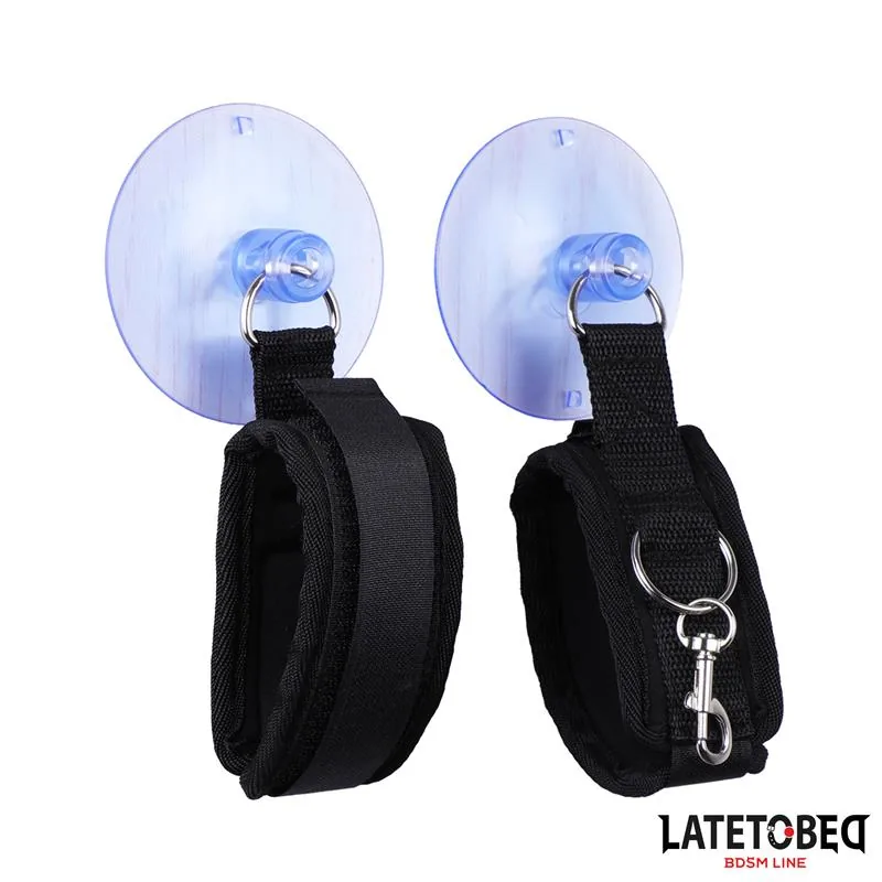Algemas de Pulso de Velcro com Ventosa LateToBed