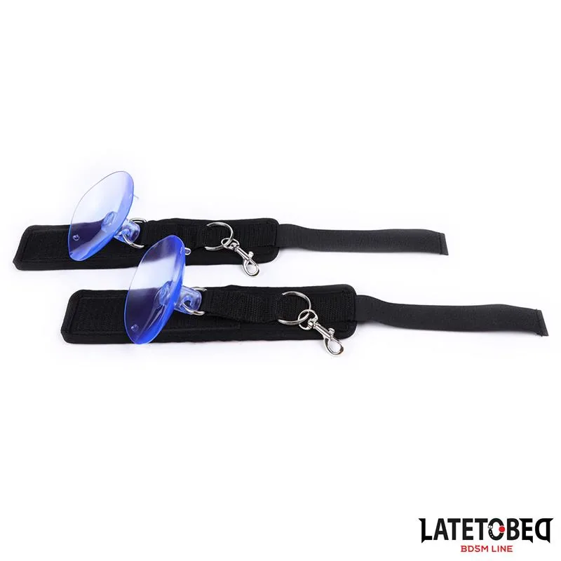 Algemas de Pulso de Velcro com Ventosa LateToBed — vista 2 de 3