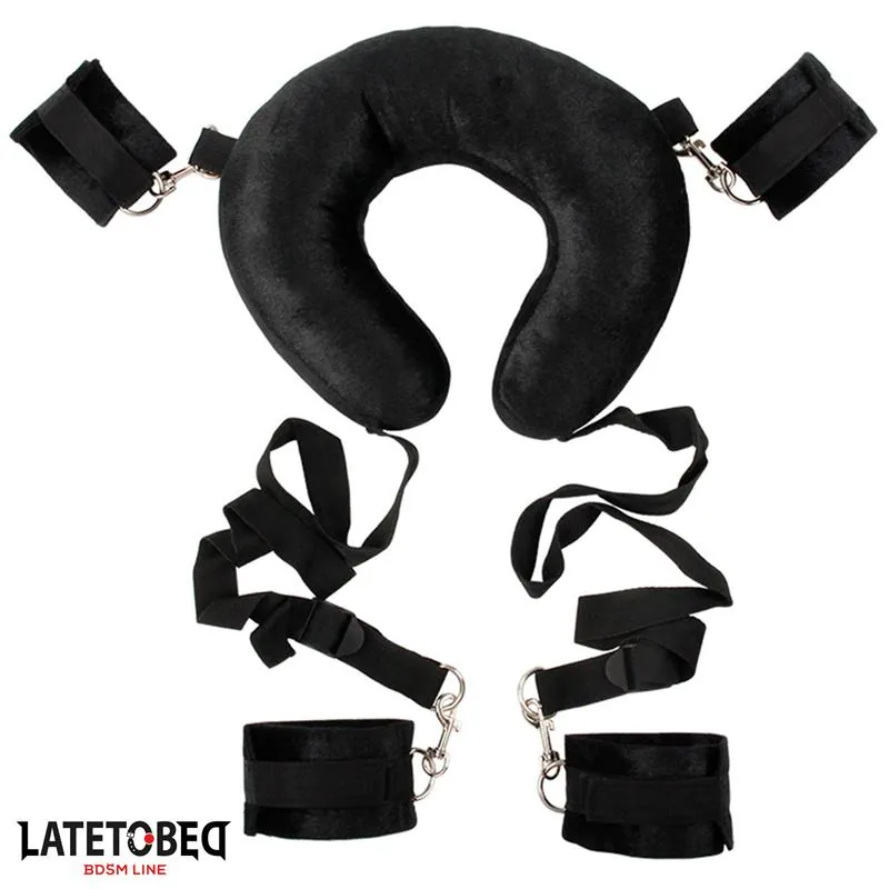 Conjunto de Almofada de Pescoço com Algemas Latetobed