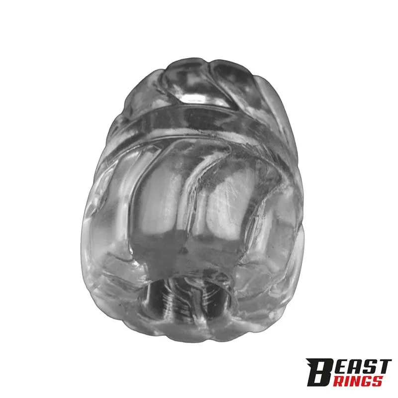 Anel Peniano Alto Texturizado Beast Rings 17 mm — vista 4 de 7