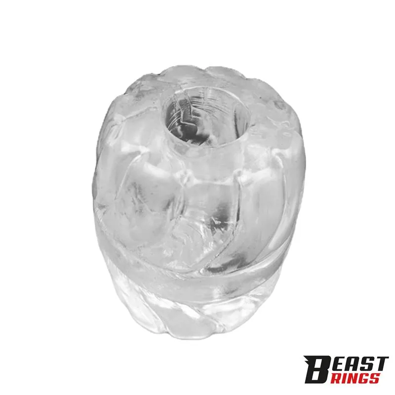 Anel Peniano Alto Texturizado Beast Rings 17 mm — vista 6 de 7