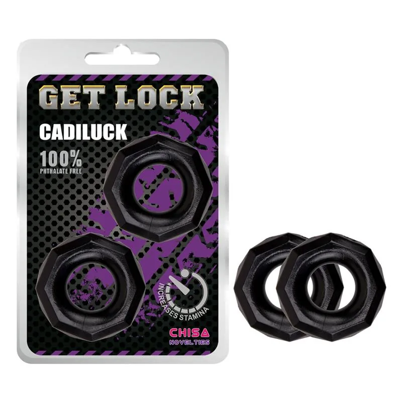 Anéis Penianos Cadiluck Chisa Preto