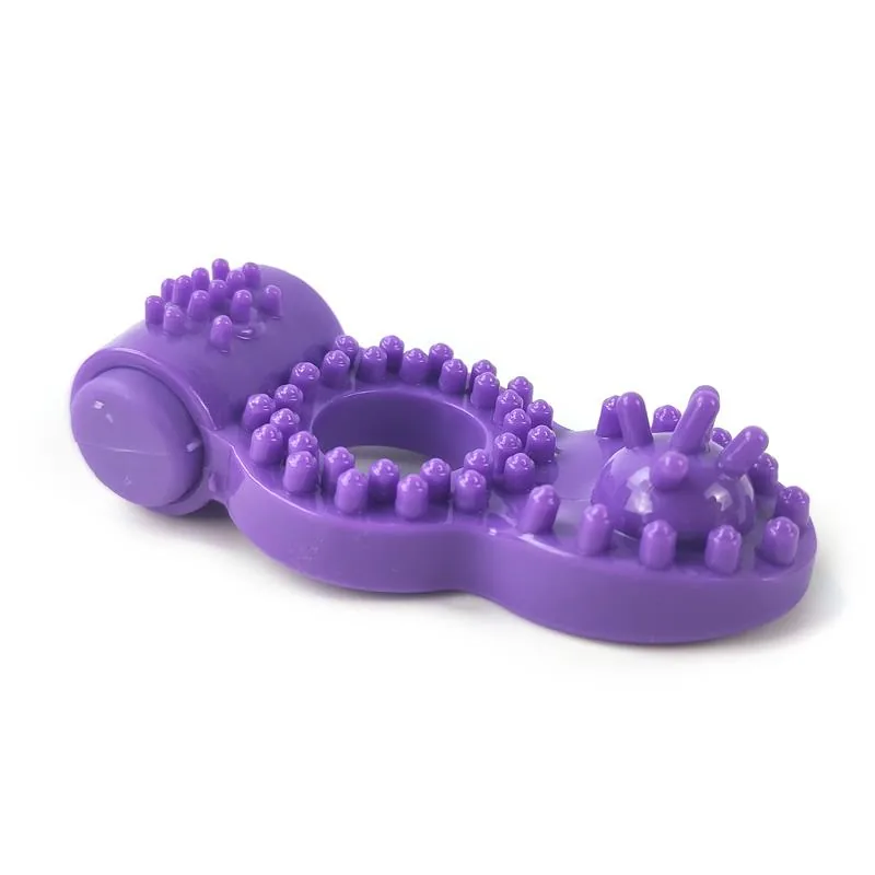 Anel Peniano com Vibração Roxo A-Gusto — vista 2 de 3