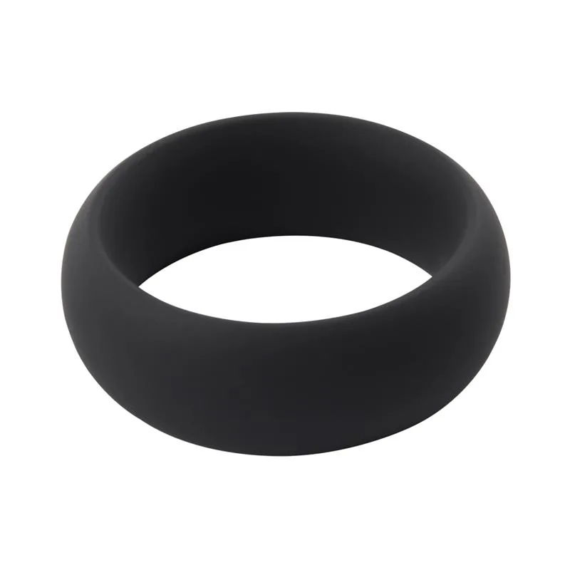 Anel Peniano Infinity Silicone Chisa Preto Tamanho M — vista 3 de 3