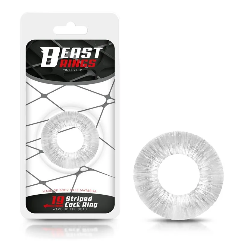 Anel Peniano Riscas Flexível 1,9 cm