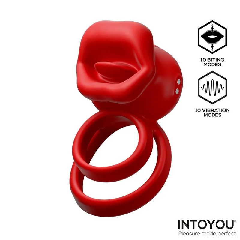 Anel Vibratório Bittey com Mordidela Intoyou 7 cm — vista 3 de 3