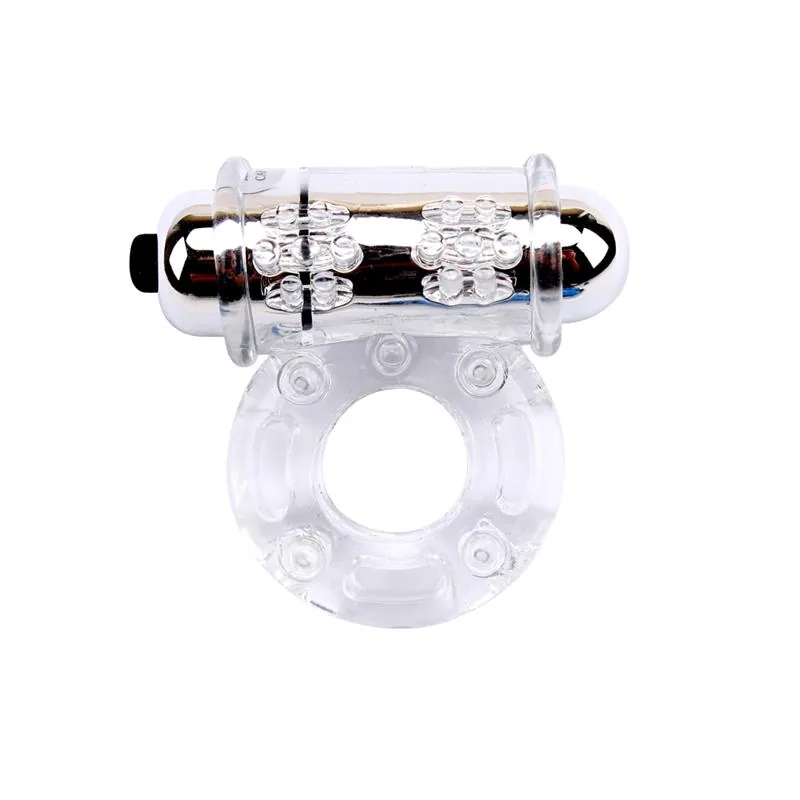 Anel Vibratório Bull Ring Chisa Transparente