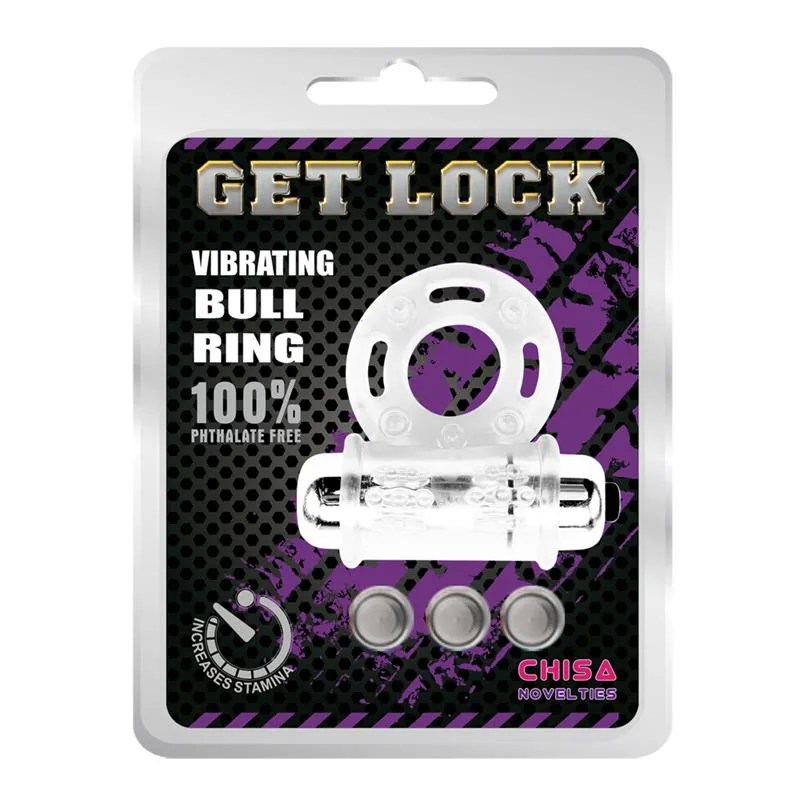 Anel Vibratório Bull Ring Chisa Transparente — vista 3 de 3
