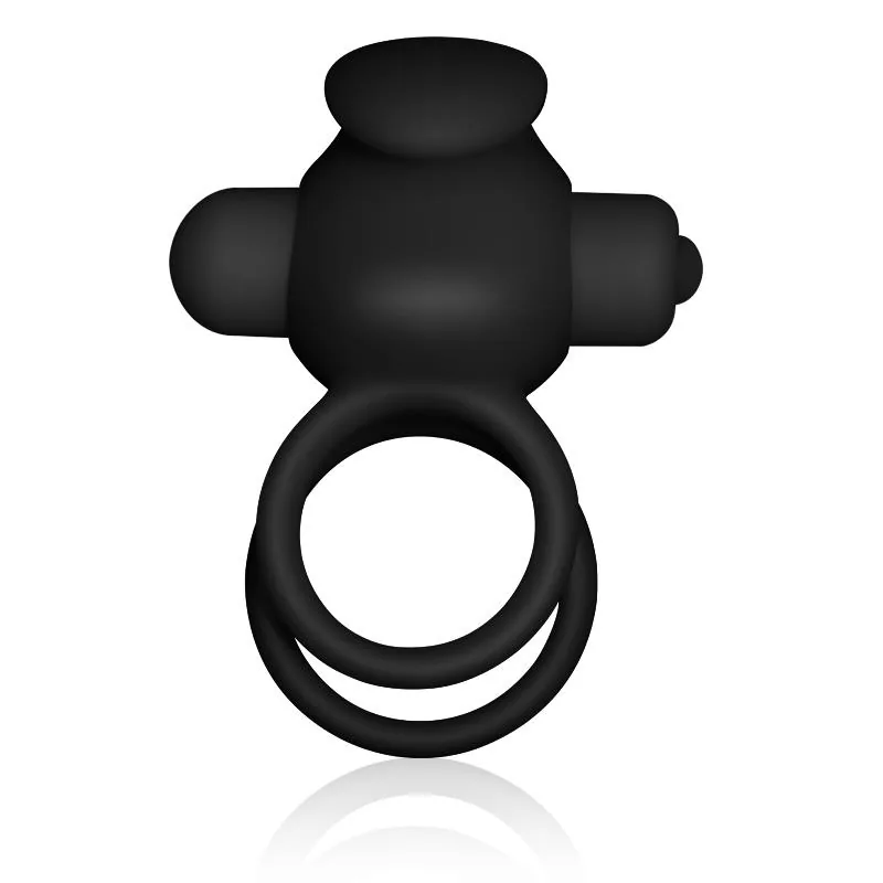 Anel Vibratório Duplo Power Clit Duo Lovetoy Preto