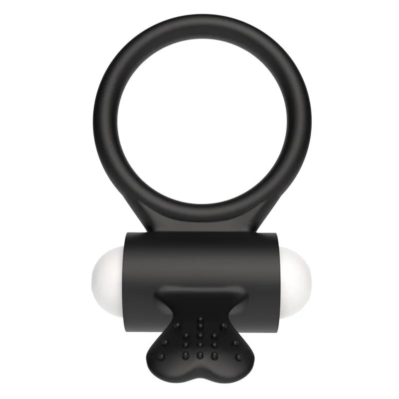 Anel Vibratório Power Clit Lovetoy Preto — vista 2 de 3