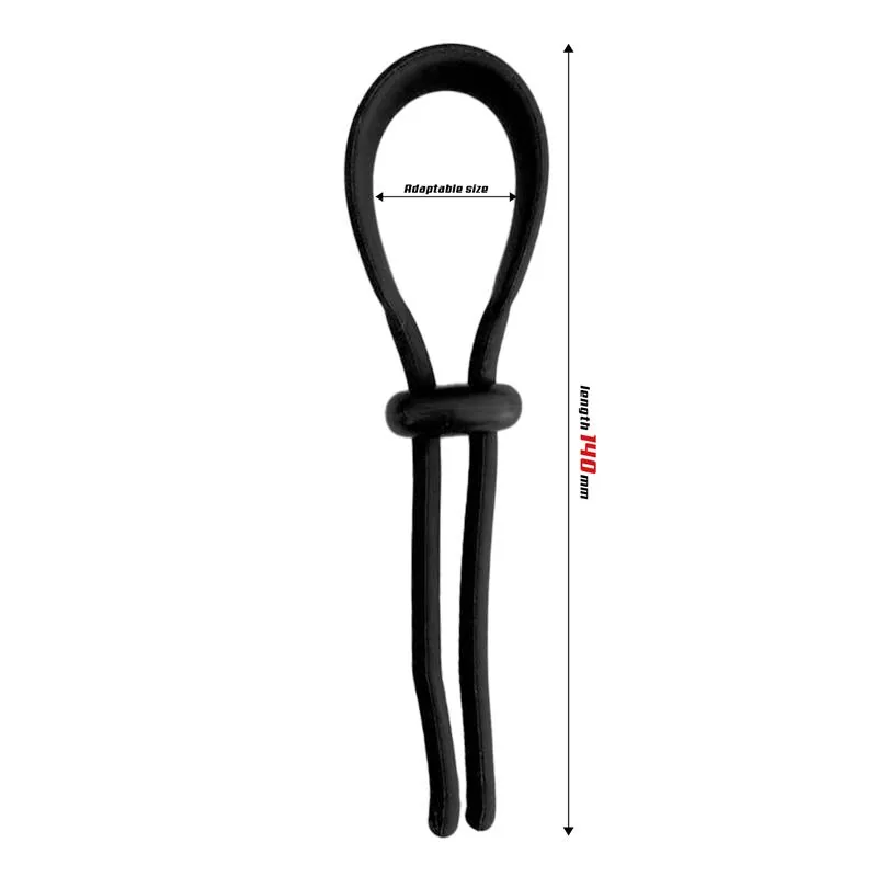 Anel Peniano Wider Arrest Ajustável Beast Rings Preto — vista 2 de 3