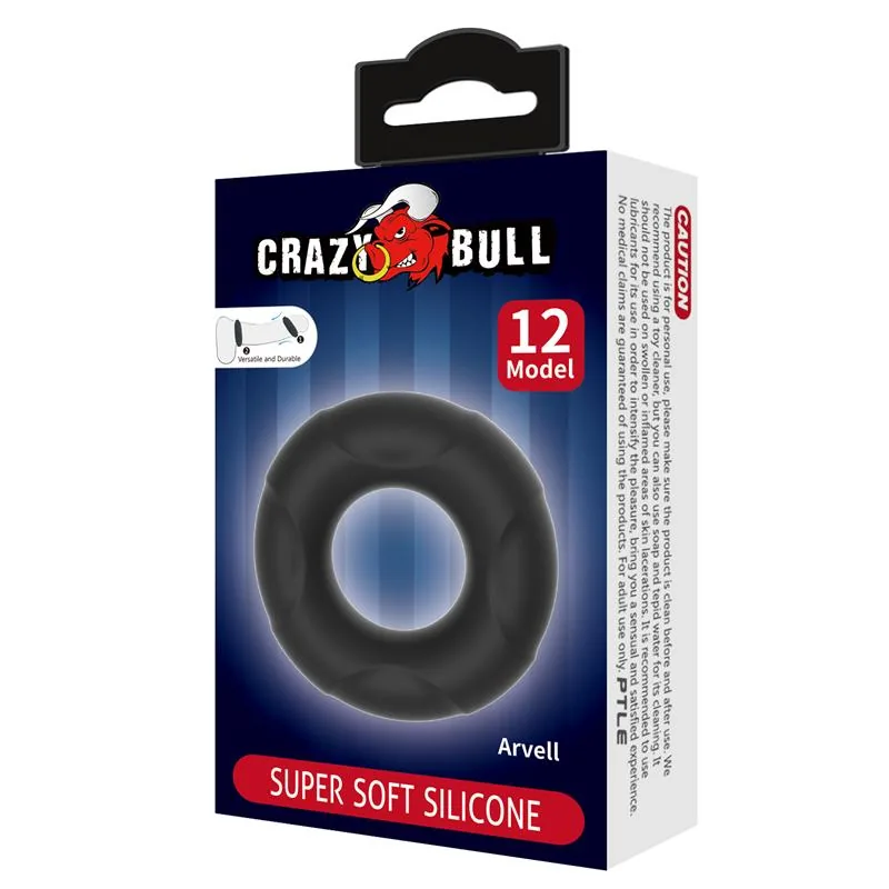 Anel Peniano Arvell em Silicone Crazy Bull — vista 7 de 7