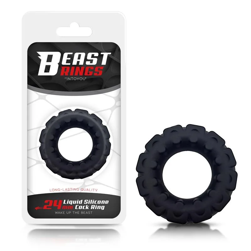 Anel Peniano Silicone Líquido Beast Rings 2,4 cm