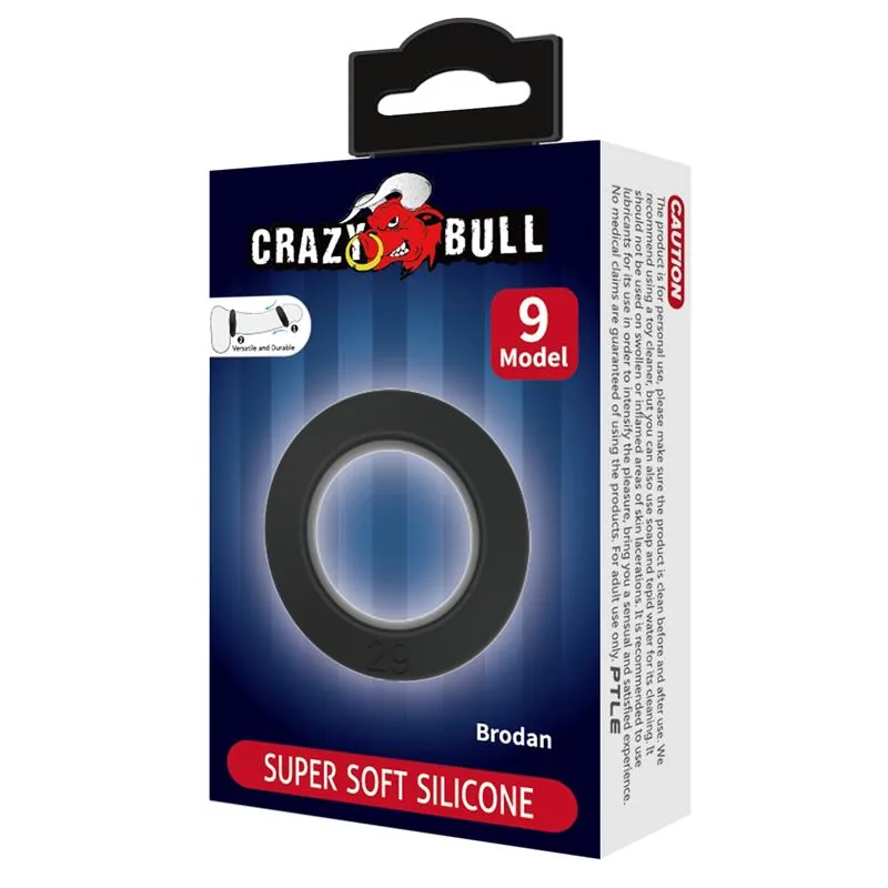 Anel Peniano Brodan em Silicone Crazy Bull — vista 9 de 9