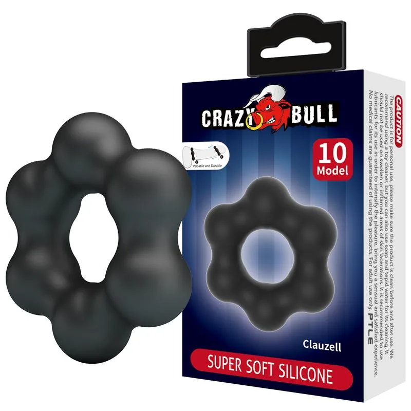 Anel Peniano Clauzell em Silicone Crazy Bull