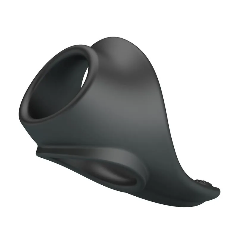Anel Peniano com Extensor de Testículos Zadok em Silicone Crazy Bull — vista 3 de 8