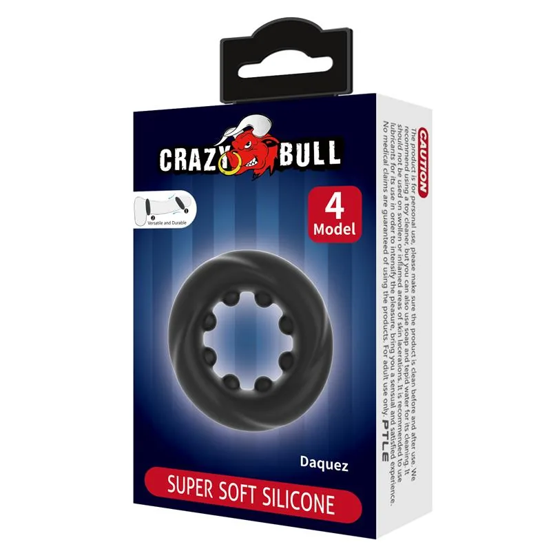 Anel Peniano Daquez em Silicone Crazy Bull — vista 7 de 7