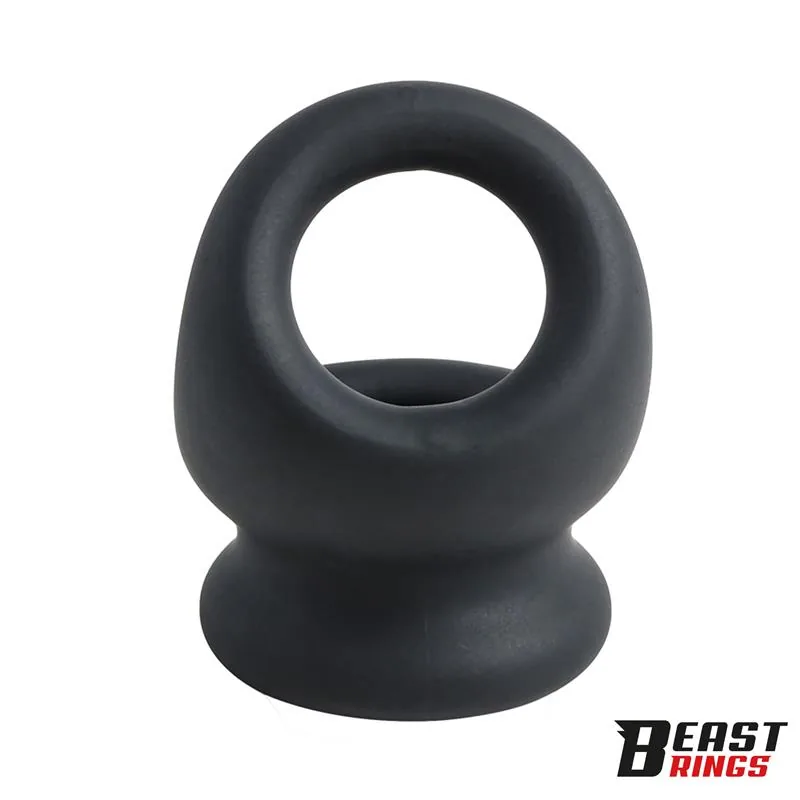 Anel Peniano Duplo em Silicone Beast Rings 27/30 mm — vista 5 de 9