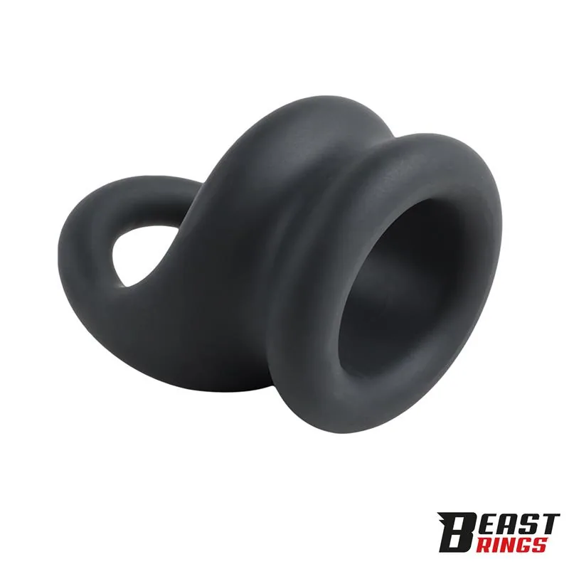 Anel Peniano Duplo em Silicone Beast Rings 27/30 mm — vista 6 de 9
