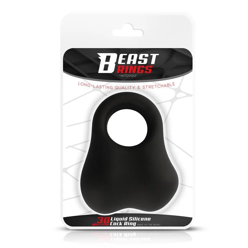 Anel Peniano com Esferas Internas em Silicone Beast Rings 30 mm — vista 7 de 7
