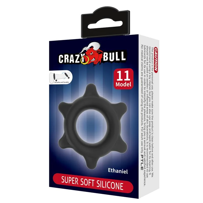 Anel Peniano Ethaniel em Silicone Crazy Bull — vista 7 de 7