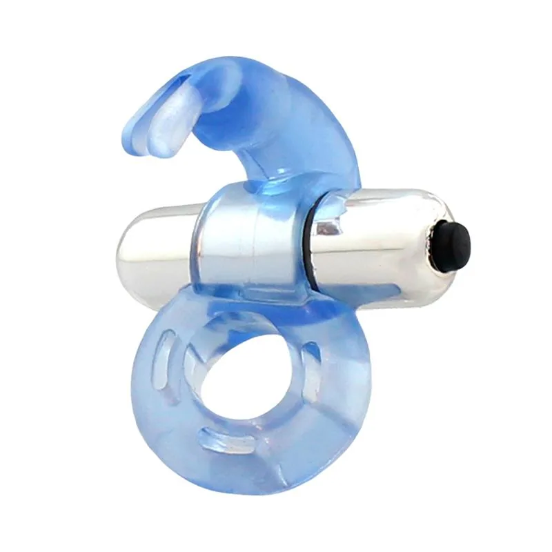 Firey Anel Vibratório com Coelhinho Azul — vista 2 de 3