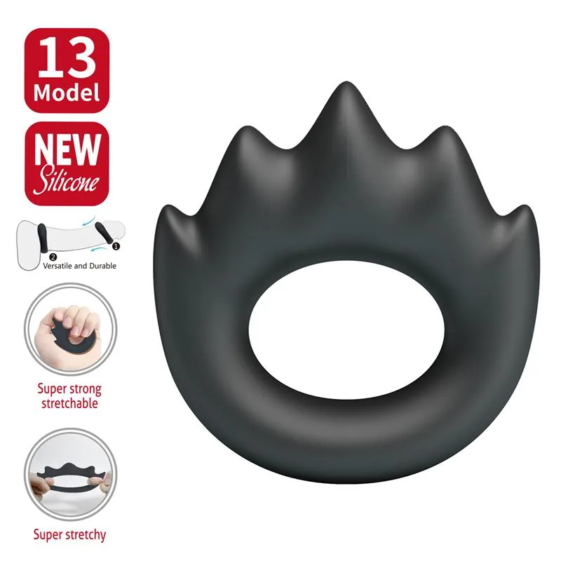 Anel Peniano Habert em Silicone Crazy Bull — vista 2 de 7