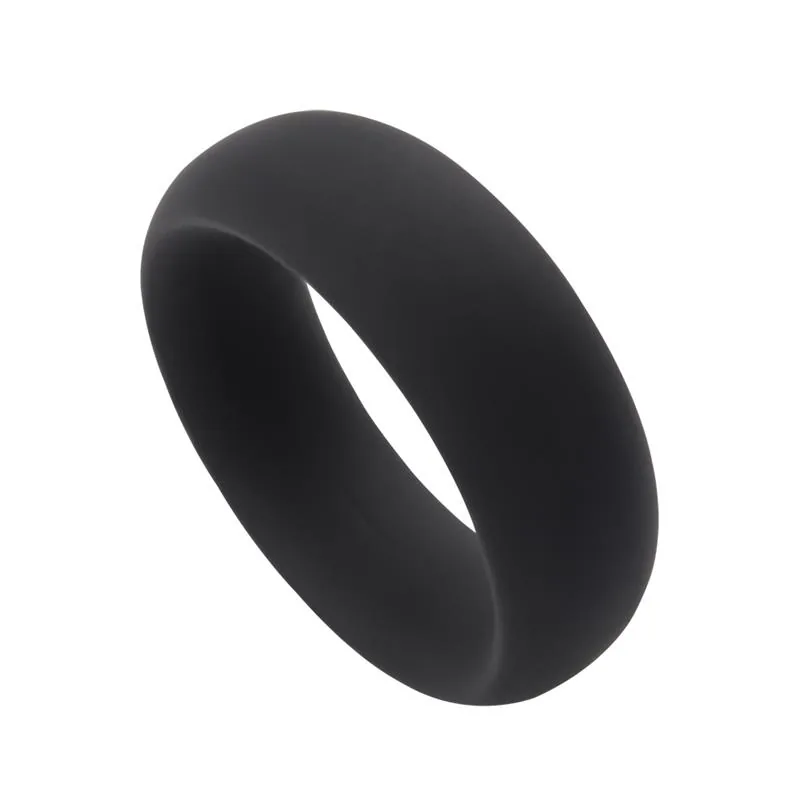 Anel Peniano Infinity em Silicone Chisa Preto Tamanho L — vista 5 de 6