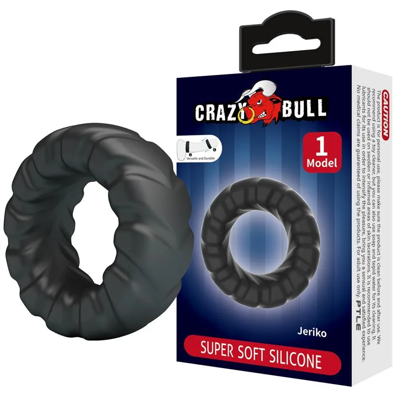 Anel Peniano Jeriko em Silicone Crazy Bull