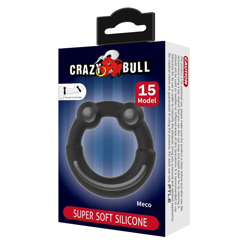 Anel Peniano Meco em Silicone Crazy Bull — vista 7 de 7