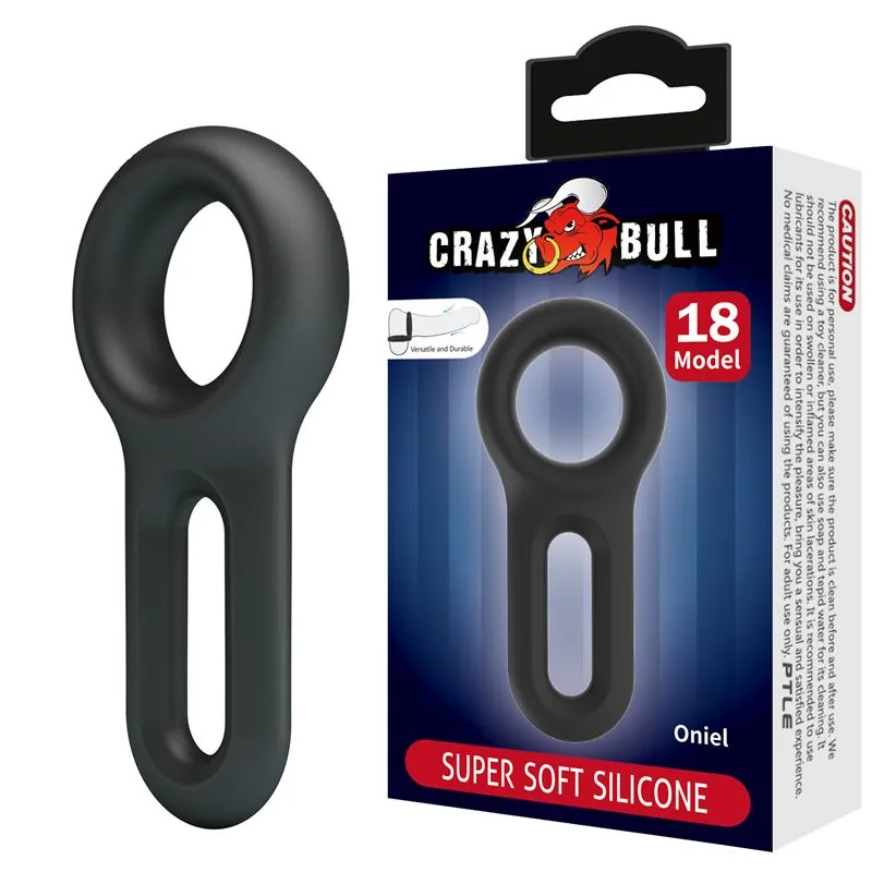 Anel Peniano Oniel em Silicone Crazy Bull