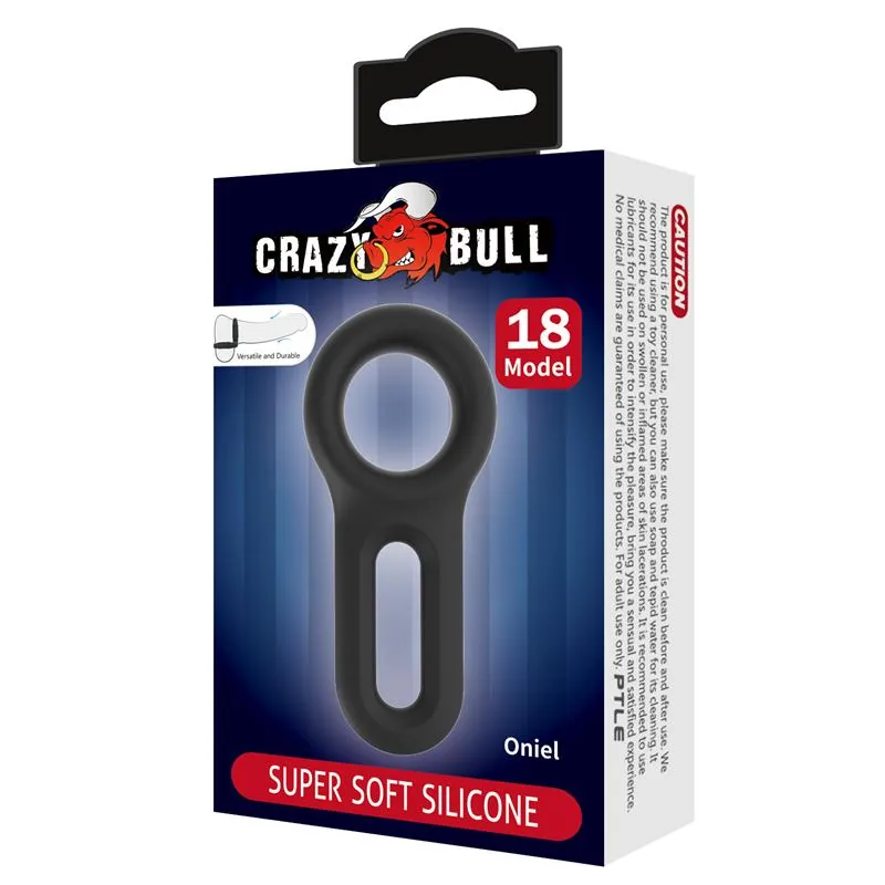 Anel Peniano Oniel em Silicone Crazy Bull — vista 7 de 7