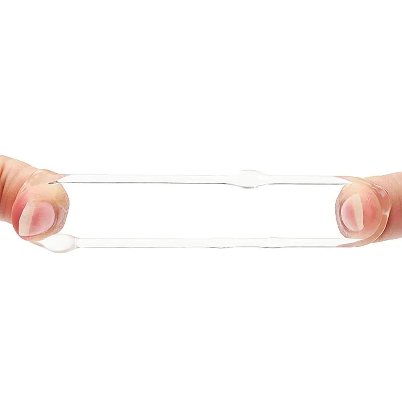 Pack 3 Anéis Power Plus Triplo Transparentes — vista 3 de 3