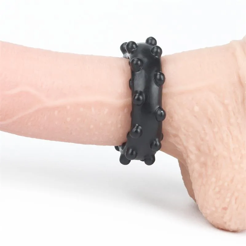 Anel Peniano Power Plus Elástico em TPE Lovetoy Preto — vista 4 de 6