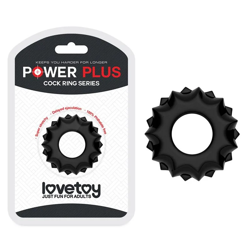 Anel Peniano Power Plus Lovetoy Preto — vista 6 de 6