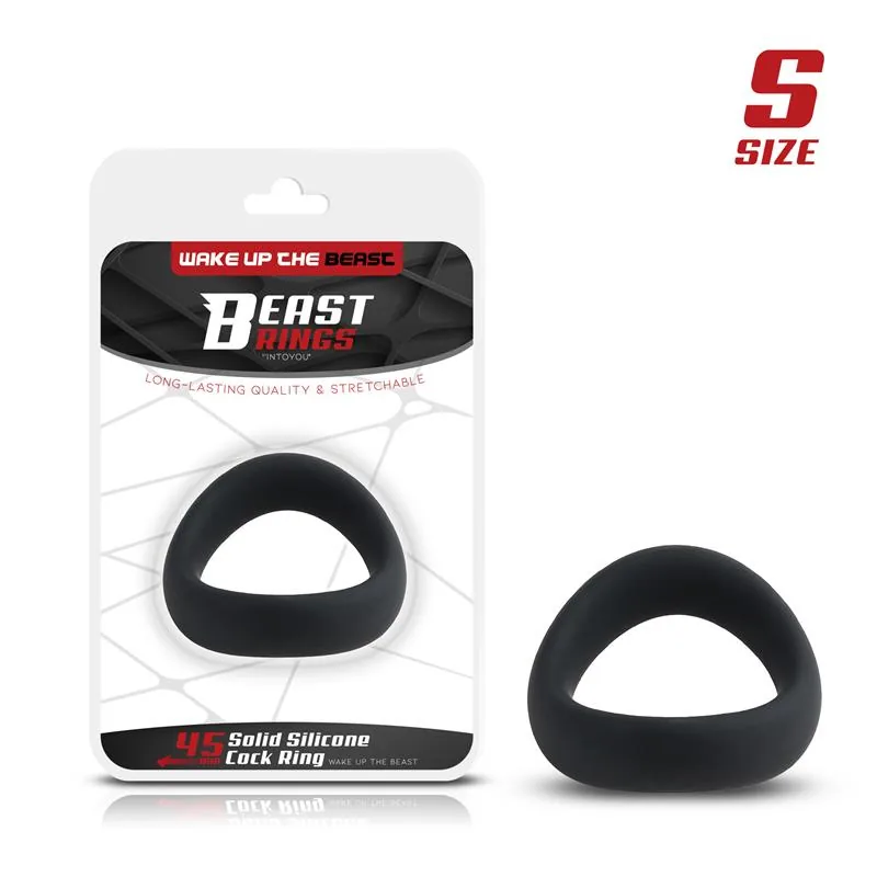 Anel Peniano em Silicone Sólido Beast Rings 45 mm Tamanho S