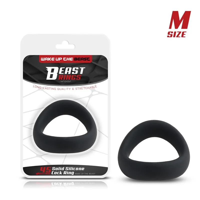 Anel Peniano em Silicone Sólido Beast Rings 47,5 mm Tamanho M