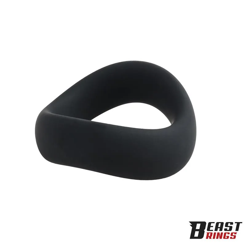 Anel Peniano em Silicone Sólido Beast Rings 47,5 mm Tamanho M — vista 4 de 5