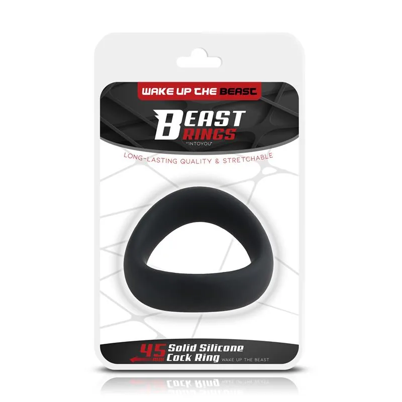Anel Peniano em Silicone Sólido Beast Rings 47,5 mm Tamanho M — vista 5 de 5