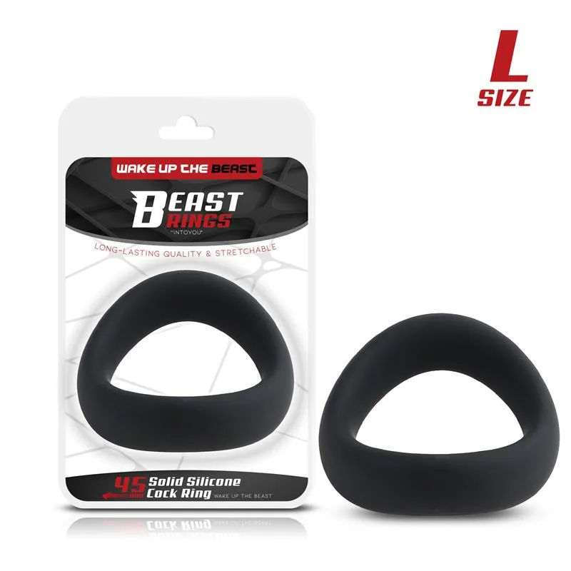 Anel Peniano em Silicone Sólido Beast Rings 50 mm Tamanho L