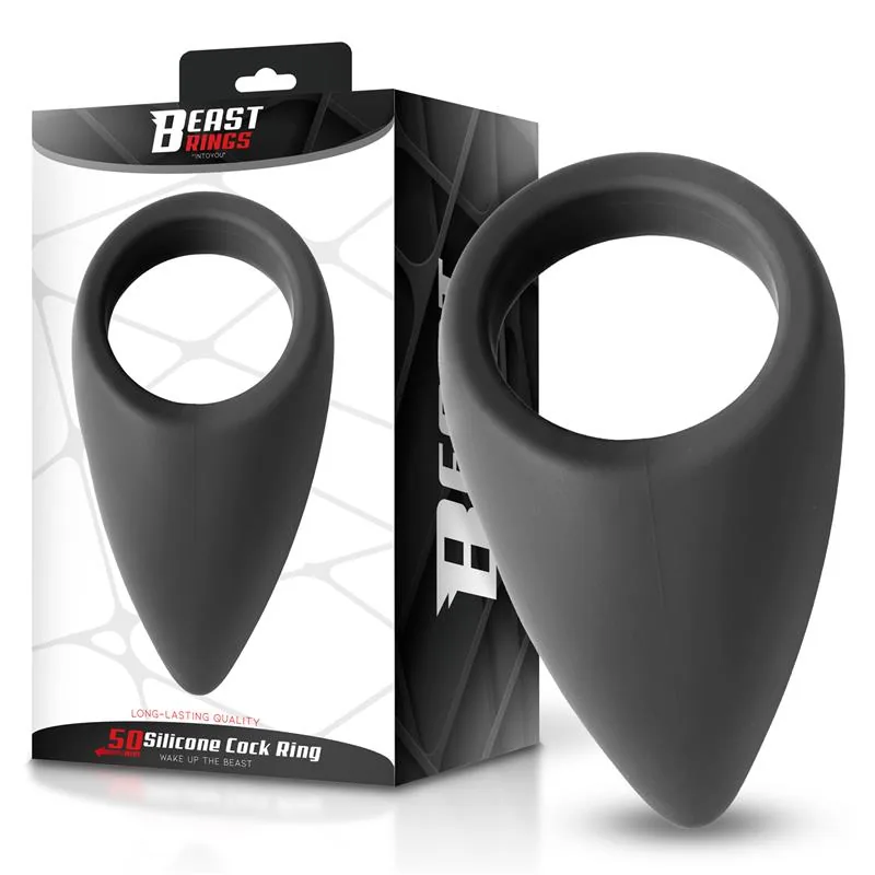 Anel Peniano Tear em Silicone Beast Rings