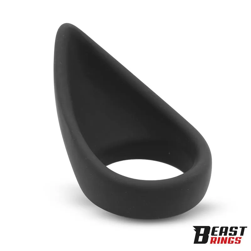 Anel Peniano Tear em Silicone Beast Rings — vista 4 de 7