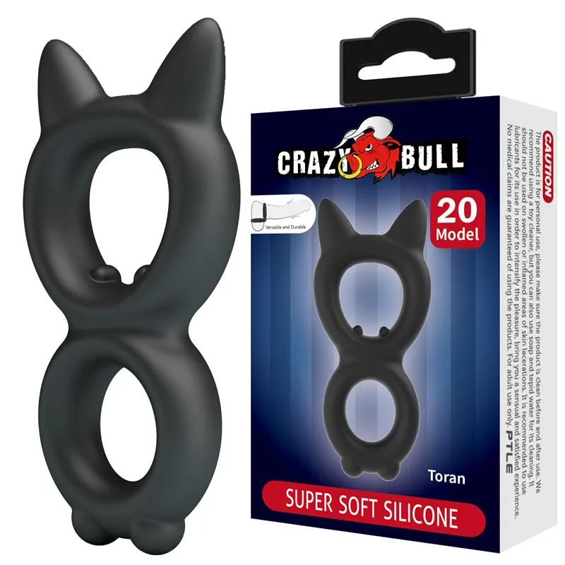 Anel Peniano Toran em Silicone Crazy Bull
