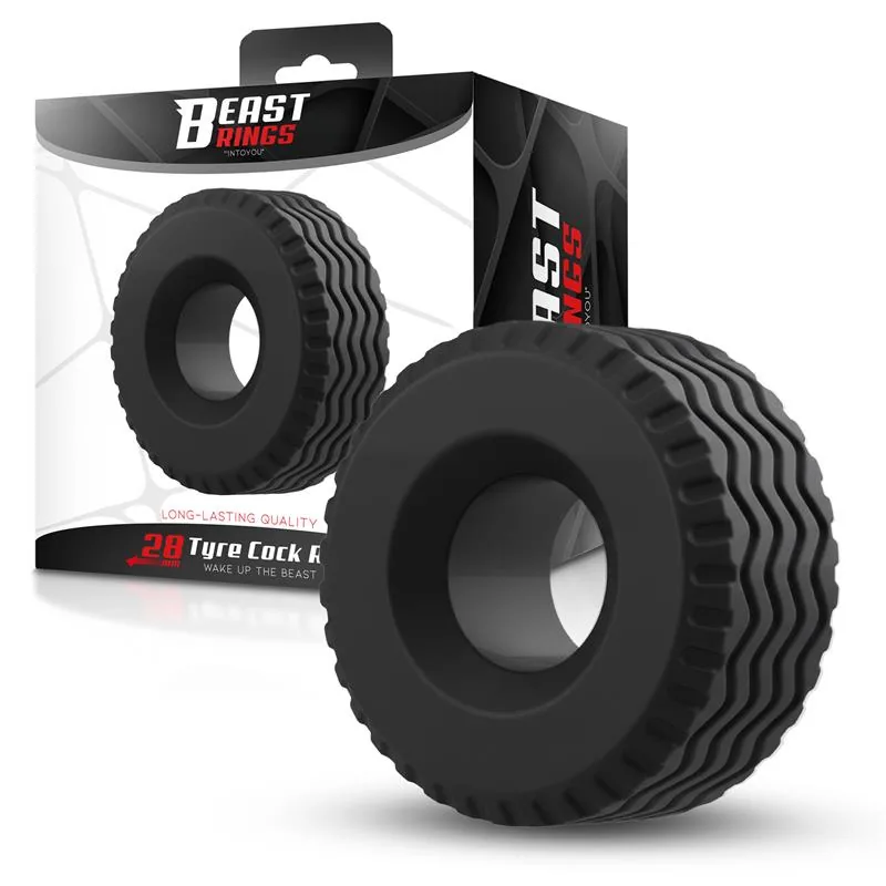 Anel Peniano Tyre Texturizado Beast Rings