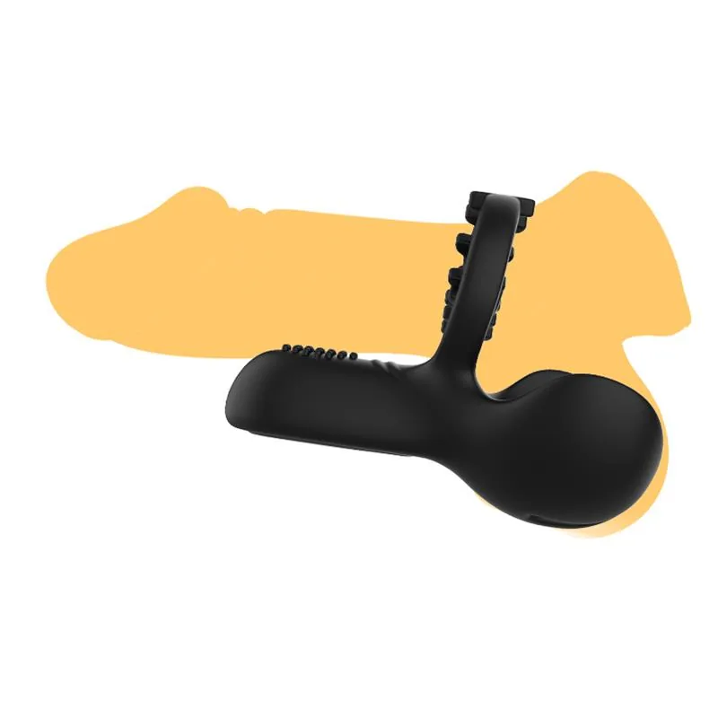 Anel Peniano Vibrador Ajustável para Pénis e Testículos Urban Sky — vista 5 de 9