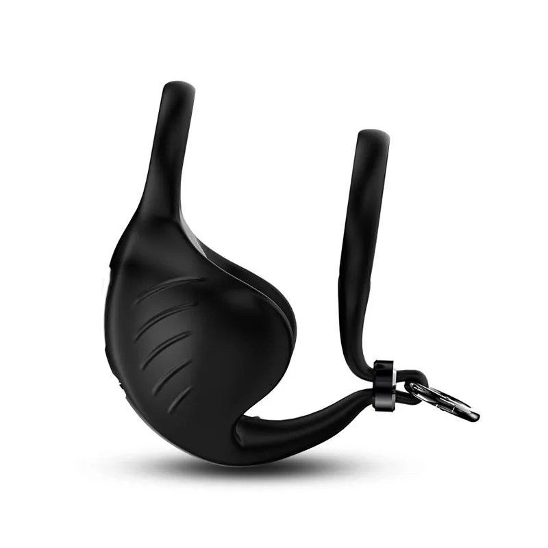 Anel Peniano Vibrador Ajustável para Pénis e Testículos Urban Sky — vista 4 de 12