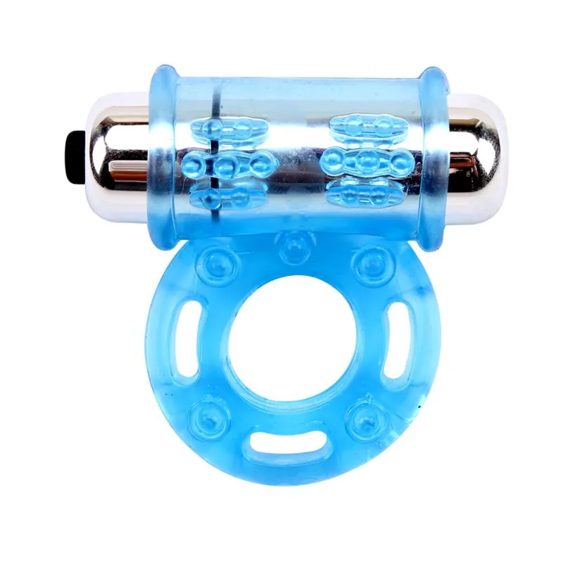 Anel Peniano Vibrador Bull Ring Chisa Azul